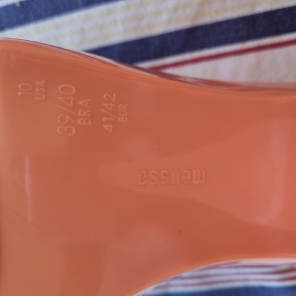 Vivienne Westwood x Melissa peep toe heart pumps - Picture 4 of 6